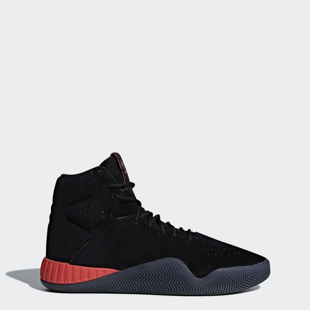 Adidas Tubular Instinct - Originals ανδρικα - Μαυρα/Μαυρα/Βαθυ Κοκκινα,Μέγεθος: EU 36 – 54 2/3 (647V